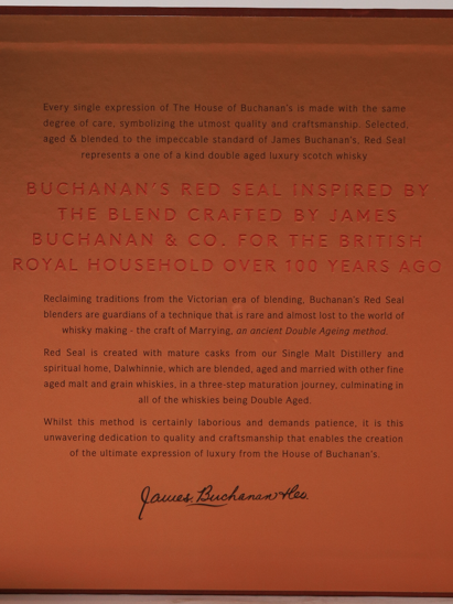 Buchanan's Red Seal