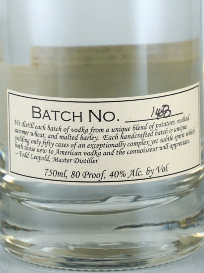 Leopold Silver Tree Small Batch Vodka