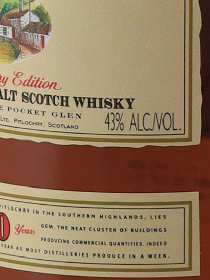Edradour 10 years 43% [Parallel Import]