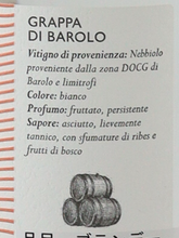 Load image into Gallery viewer, Inga Grappa Barolo