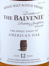Load image into Gallery viewer, Balvenie 12 Year Old Sweet Toast of American Oak