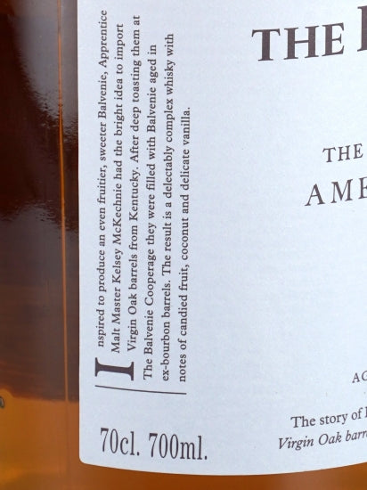 Balvenie 12 Year Old Sweet Toast of American Oak