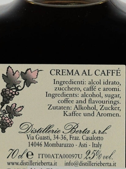 Berta di Nero Crema al Caffe