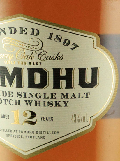 Tamdhu 12 Year Old 2023 Release