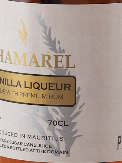 Chamarel Vanilla Liqueur