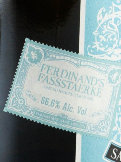 Ferdinand's Saar Dry Gin Distillery Strength