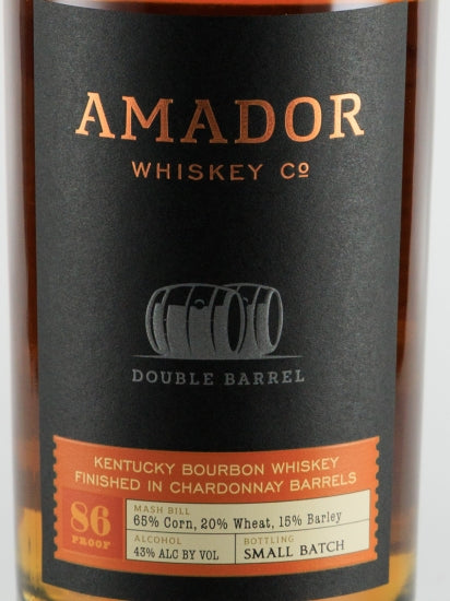Amador Double Barrel Bourbon Chardonnay