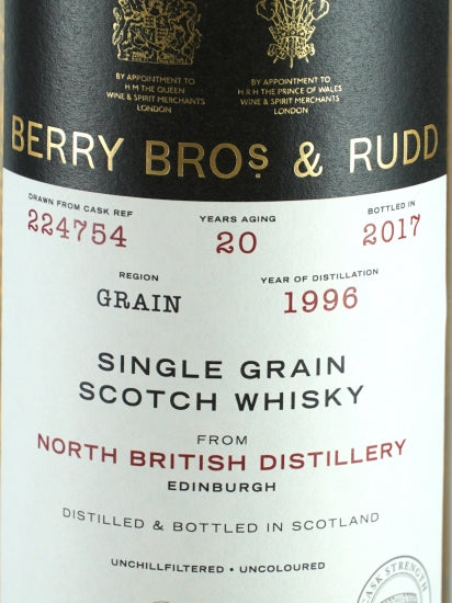 BB&R North British 20 Year Old 1996