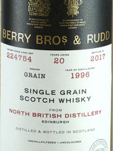 Load image into Gallery viewer, BB&amp;R North British 20 Year Old 1996