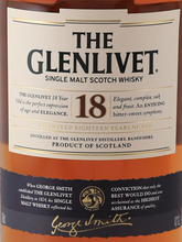 Load image into Gallery viewer, Glenlivet 18 Year Old Old Label 2019 Release
