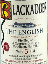 Load image into Gallery viewer, Black Adder Unpeated The English 5 Year Old 2011