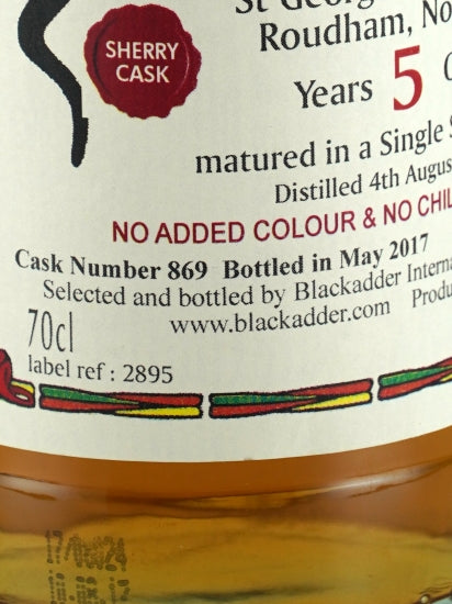 Black Adder Unpeated The English 5 Year Old 2011
