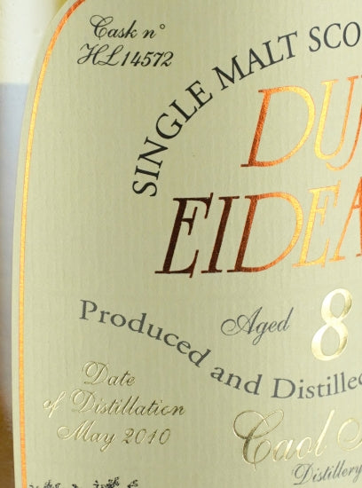 Dun Eideann Caol Ila 8 Year Old 2010