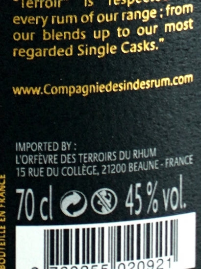 Compagnie des Indes Venezuela 13 Year Old 2005