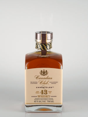 Canadian Club Chronicles 43 Year Old