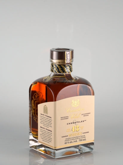 Canadian Club Chronicles 43 Year Old