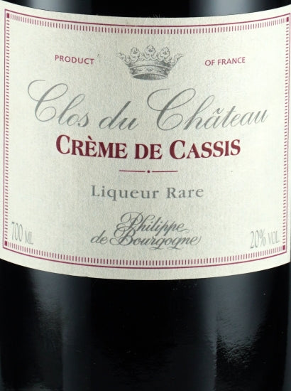 Philippe de Bourgogne Creme de Cassis Clos du Chateau