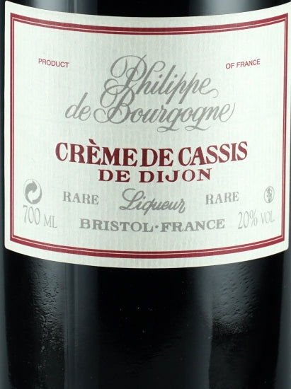 Philippe de Bourgogne Creme de Cassis