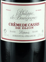 Load image into Gallery viewer, Philippe de Bourgogne Creme de Cassis
