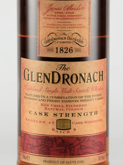 Glendronach Cask Strength Batch 3
