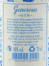 Load image into Gallery viewer, Generous Gin Azure
