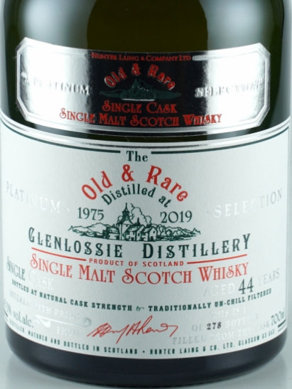 Old & Rare Glenlossie 44 Year Old 1975