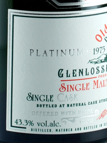 Old & Rare Glenlossie 44 Year Old 1975