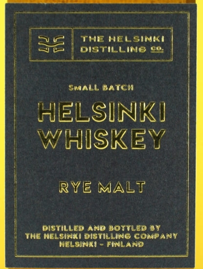 Helsinki Whiskey Rye Malt #18
