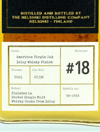 Helsinki Whiskey Rye Malt #18