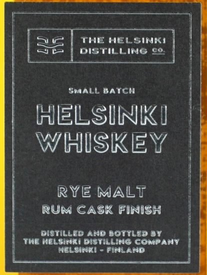 Helsinki Whiskey Rye Malt #19