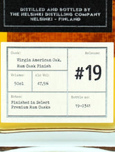 Load image into Gallery viewer, Helsinki Whiskey Rye Malt #19