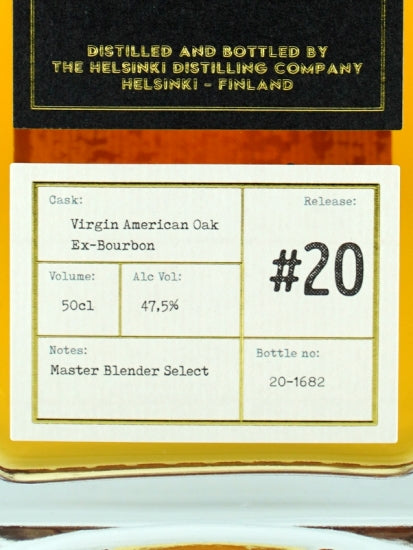 Helsinki Whiskey Rye Malt #20