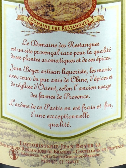 Jean Boyee Domaine de Restanque
