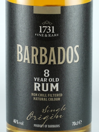 1731 Fine & Rare Single Origin Barbados 8 Year Old