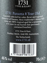 Load image into Gallery viewer, 1731 Fine &amp; Rare Single Origin Panama 8 Year Old