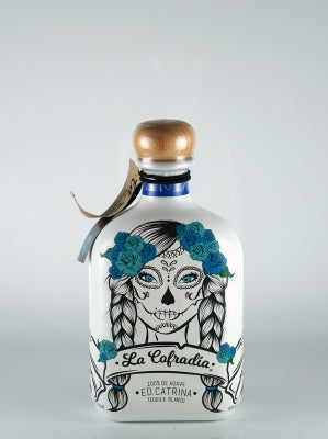 La Cofradia Katrina Blanco Glass Bottle