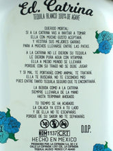 Load image into Gallery viewer, La Cofradia Katrina Blanco Glass Bottle