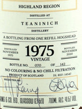 Load image into Gallery viewer, Extra Old Particular Teaninich 1975/2020