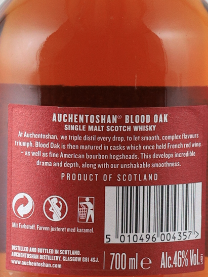 Auchentoshan Blood Oak