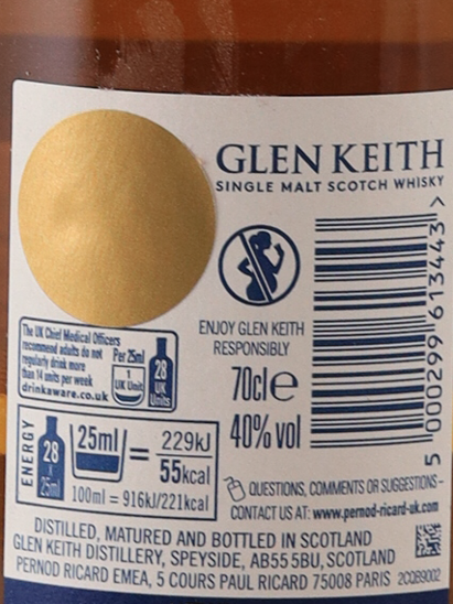 Glen keith Distillery Edition