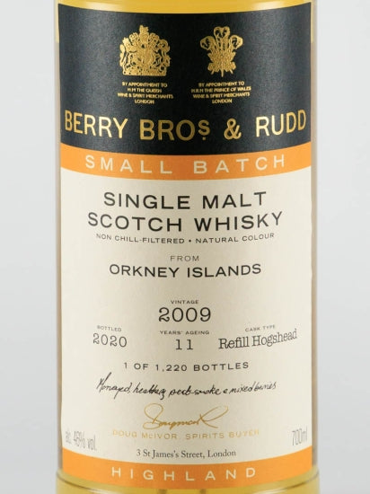 BB&R Orkney 11 Year Old 2009