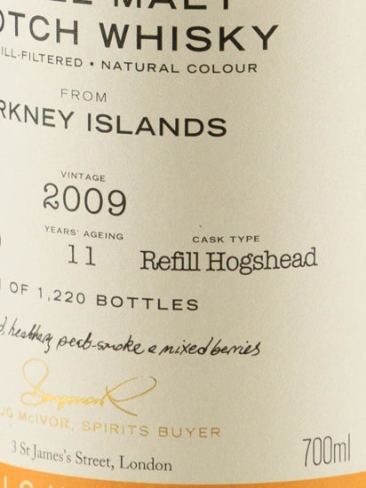 BB&R Orkney 11 Year Old 2009