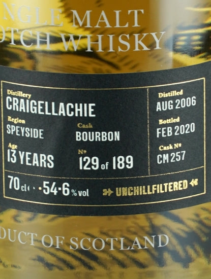 Golden Cask Craigellachie 13 Year Old 2006