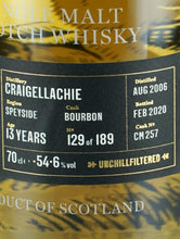 Load image into Gallery viewer, Golden Cask Craigellachie 13 Year Old 2006