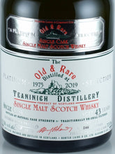 Load image into Gallery viewer, Old &amp; Rare Teaninich 43 Year Old 1975