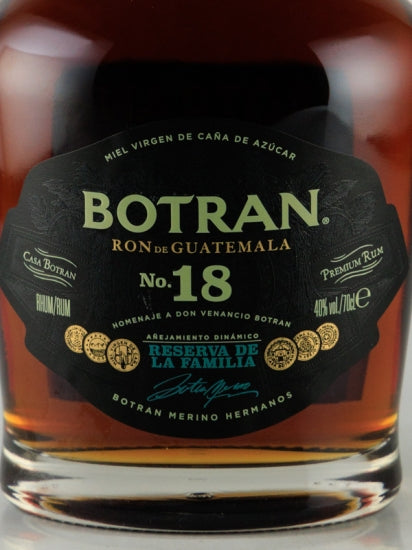 Ron Botran 18 Year Old Solera