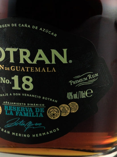 Ron Botran 18 Year Old Solera