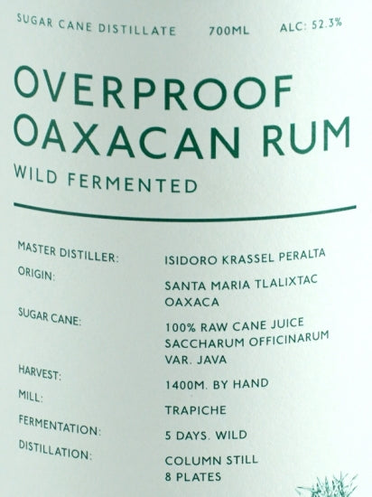 El Destilado Overproof Rum