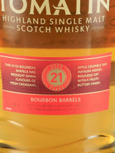 Load image into Gallery viewer, Tomatin 21 Year Old
