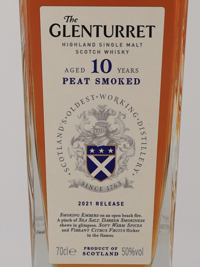 Glenturret 10 Year Peat Smoked 2021 Release